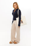 Steph Zip Through Knit Jumper, MIDNIGHT NAVY - alternate image 4