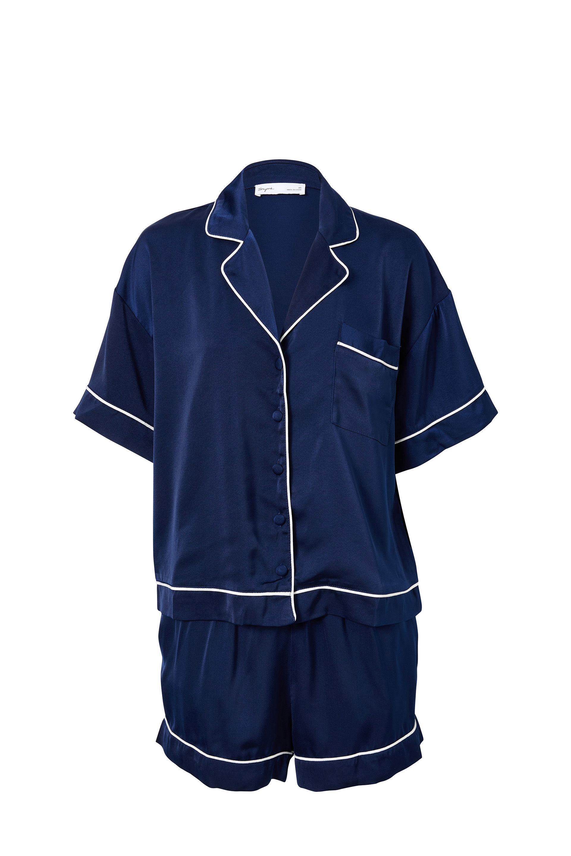 Peter alexander blue silk pjs new arrivals
