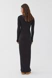 Bridget Long Sleeve Dress, BLACK - alternate image 3