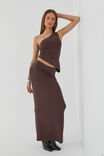 Soft Amelia One Shoulder Top, ESPRESSO BROWN - alternate image 5