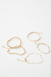 Bracelet Stack, GOLD/COURTSIDE - alternate image 1