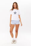 Stripe Star Graphic Tee, WHITE/STRIPE STAR - alternate image 2