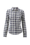 Cindy Check Shirt, NAVY/WHITE CHECK - alternate image 6
