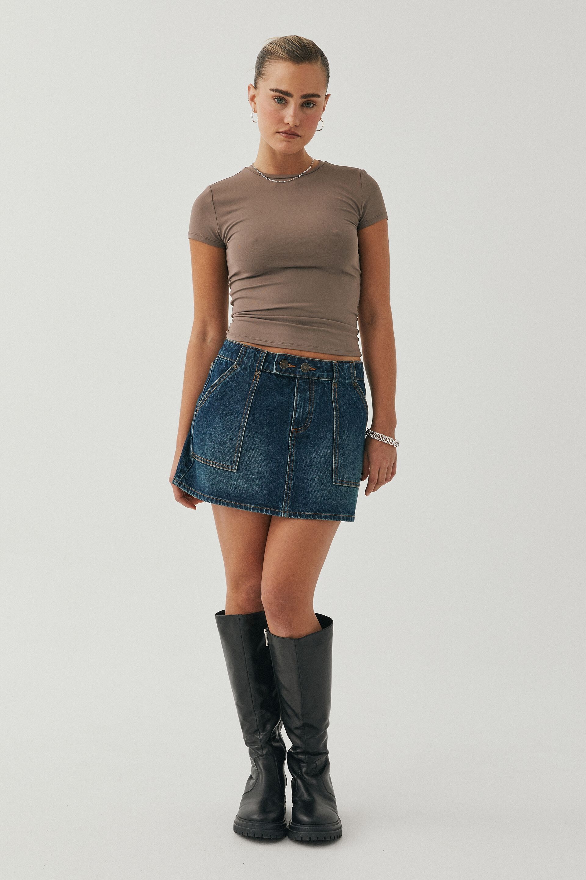Supre clearance denim skirt