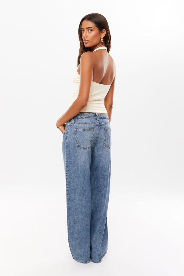 Soft Andi Halter Top, LEMON PUFF