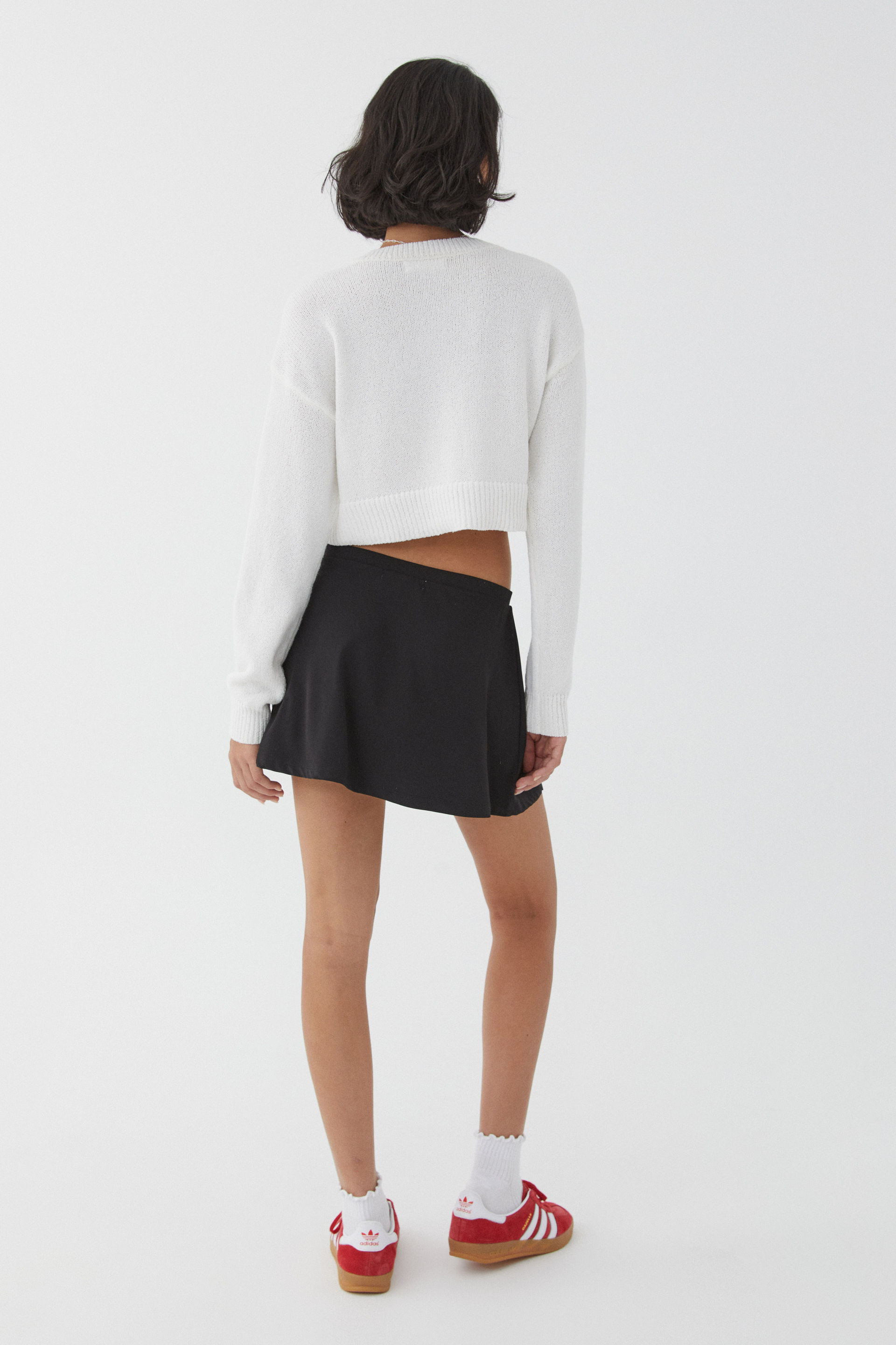 Luxe A Line Mini Skirt