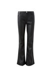 Liv Faux Leather Flare Pant, BLACK - alternate image 6