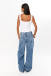 Lana Gathered Top, WHITE - alternate image 3