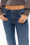 Low Stretch Bootleg Jean, MIDNIGHT BLUE - alternate image 4