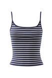 Becky Rib Tank, ALL STAR NAVY/WHITE STRIPE - alternate image 6