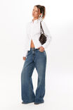 Layla Fitted Shirt, WHITE - alternate image 2