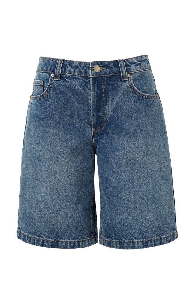 Dad Denim Jort, VACAY BLUE