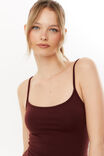 Gina Strappy Cami, WINTER WINE - alternate image 5