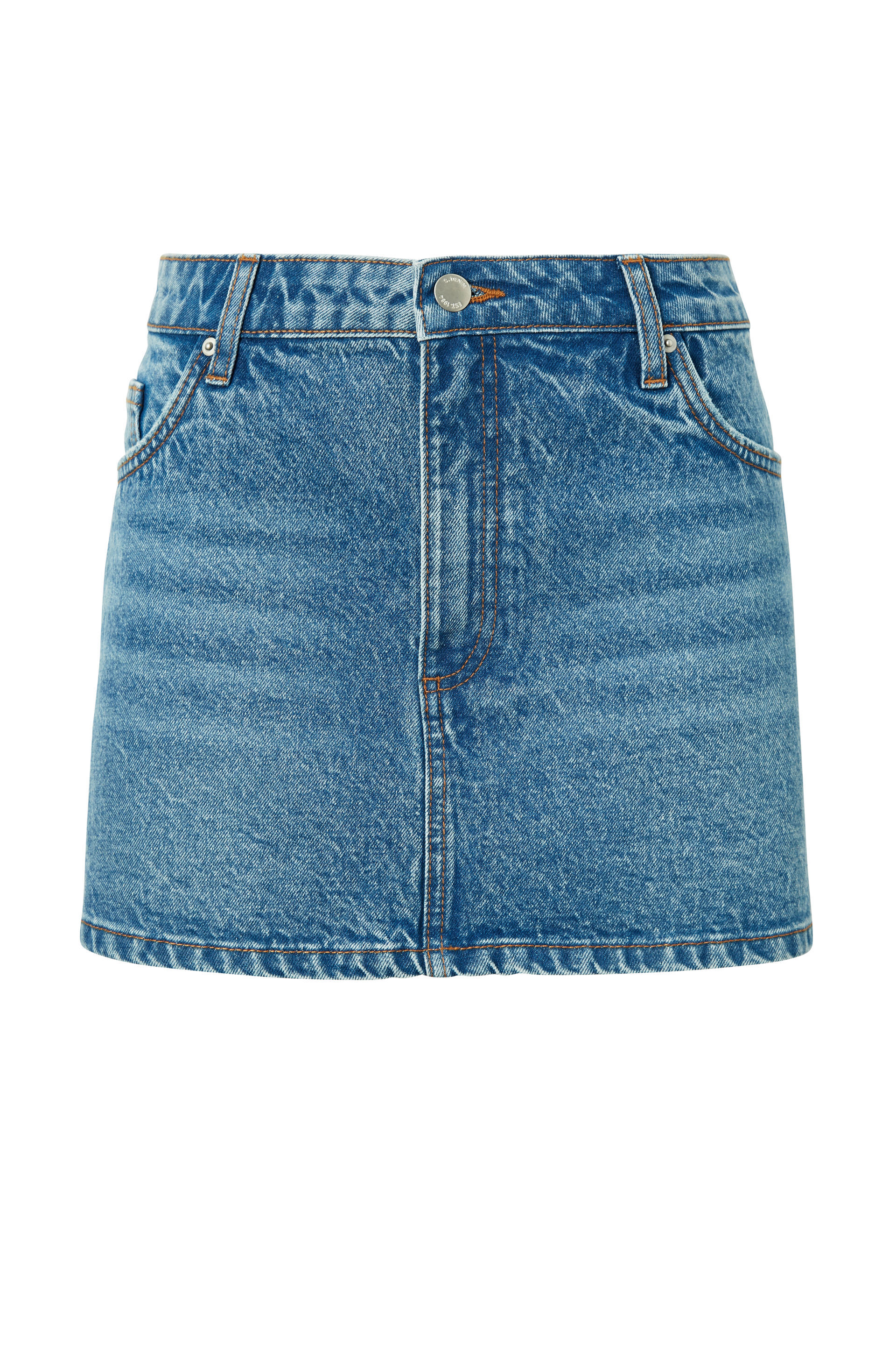 Supre ripped denim skirt outlet