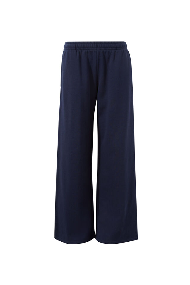 Jordyn Wide Leg Track Pant, ALL STAR NAVY