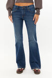 Low Stretch Bootleg Jean, MIDNIGHT BLUE - alternate image 2