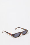 Kimi Ultra Thin Sunglasses, DARK TORT - alternate image 5