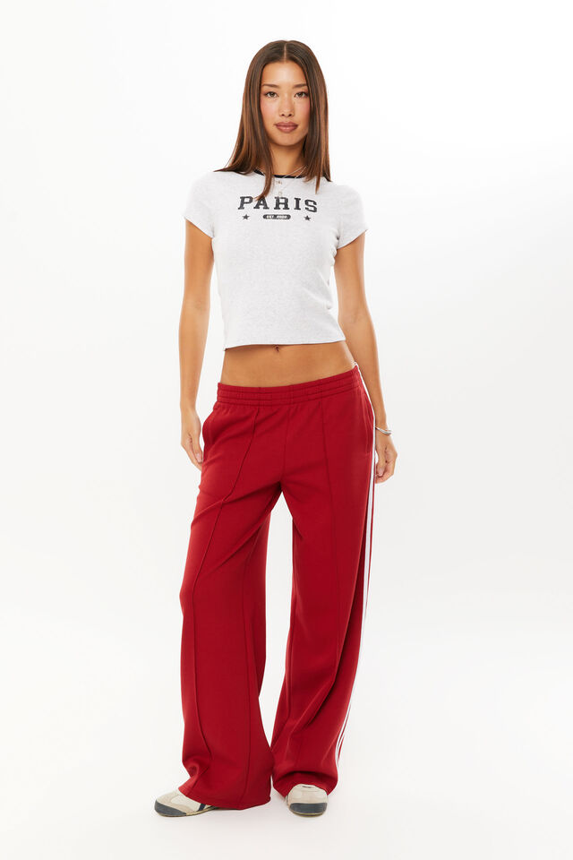 Harlow Graphic T Shirt, SNOW MARLE/PARIS 2002