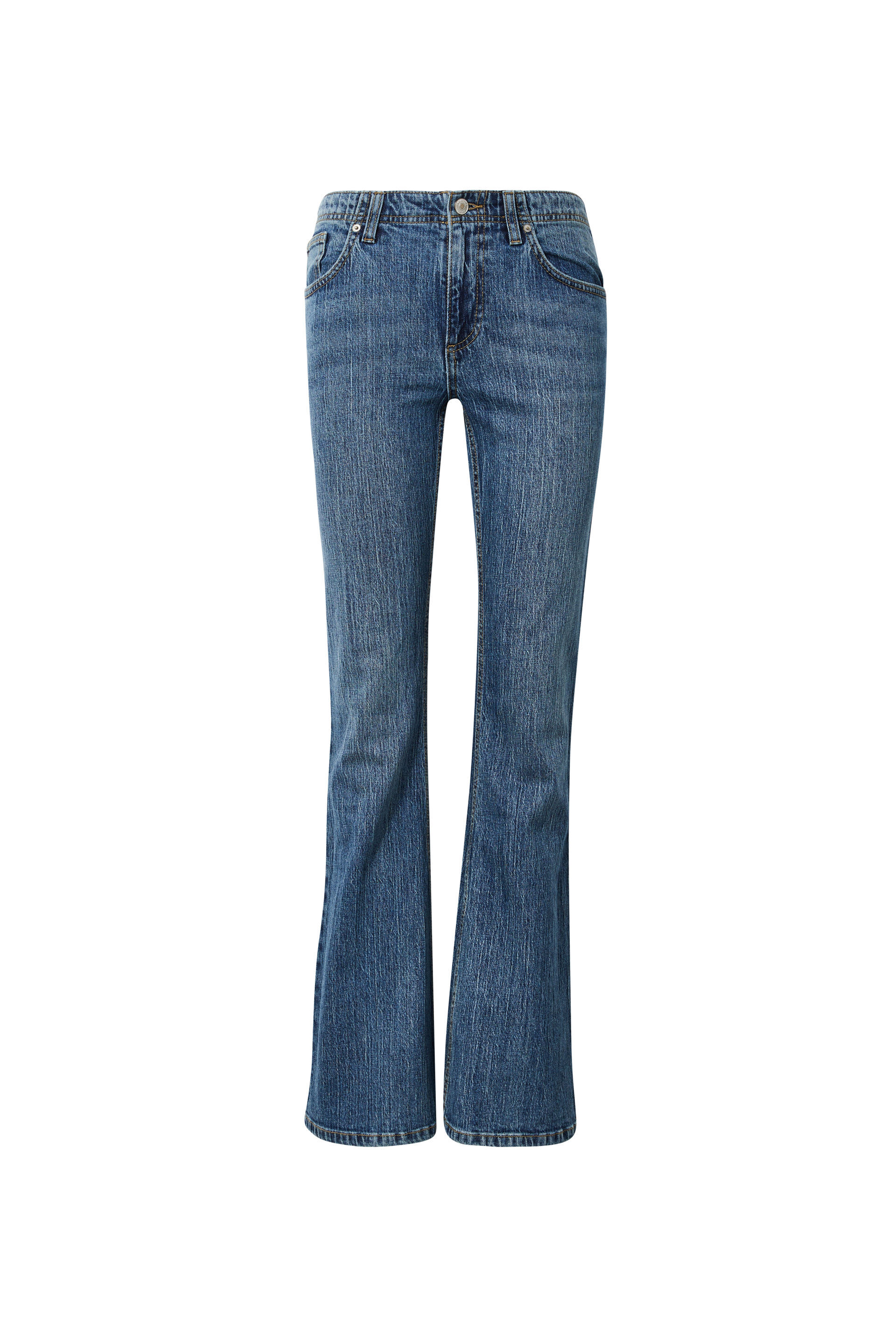Stretch flare jeans store