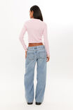 Quinny Cable Knit Cardi, PINK BLOOM - alternate image 3