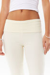 Fold Back Flare Pant, ICED YELLOW - alternate image 4