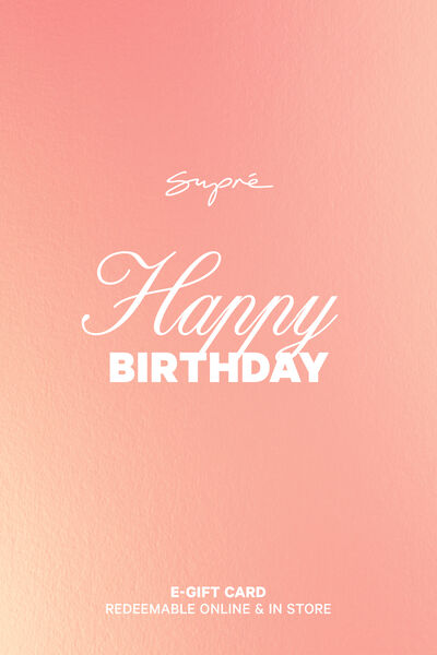 eGift Card, Supre AU Birthday
