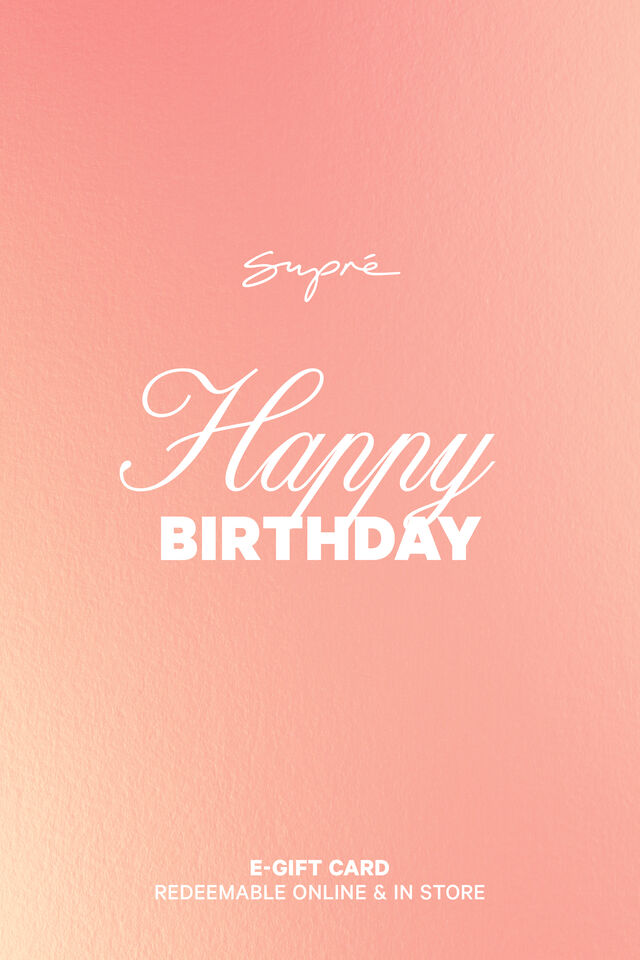 eGift Card, Supre AU Birthday