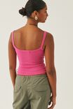 Multipack 2pk Riri Scoop Neck Tank, Grey Marle/Moody Magenta - alternate image 3