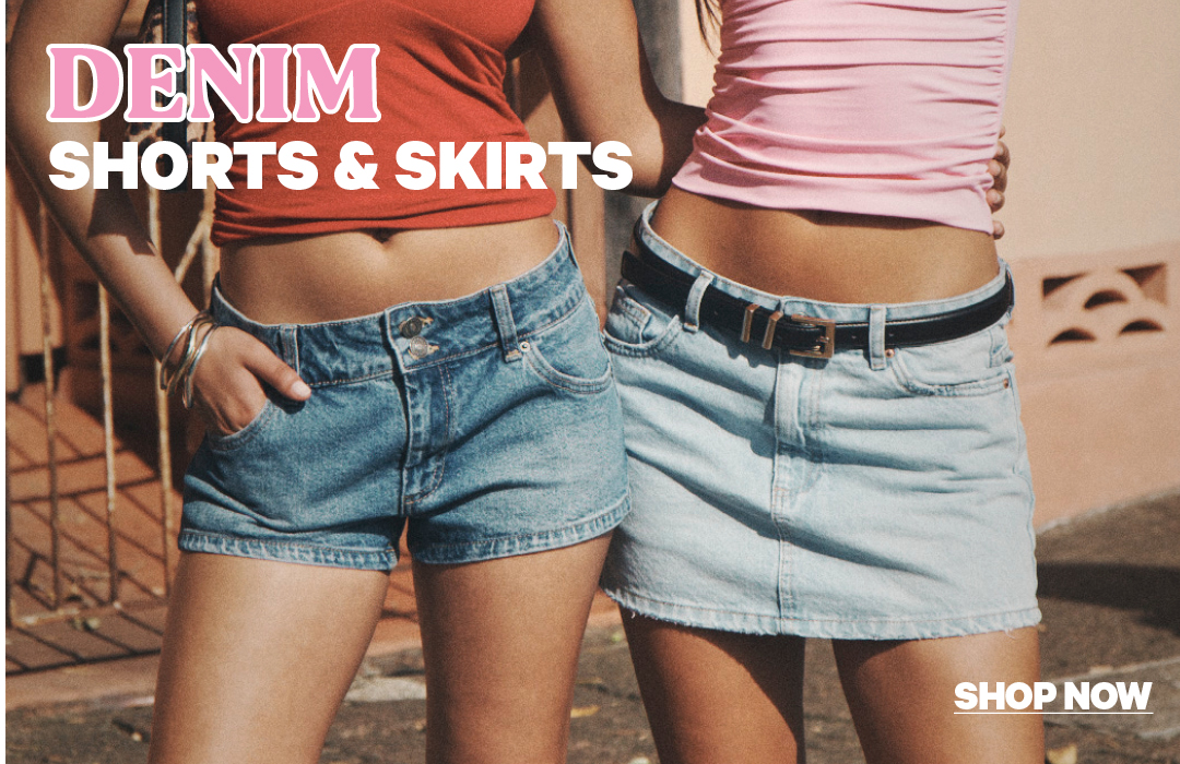 Shop Denim Jeans, Denim Shorts & Denim Skirts  At Supre 