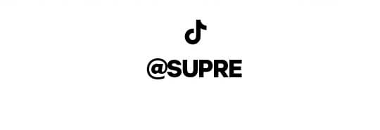 Follow Supre on TikTok @supre