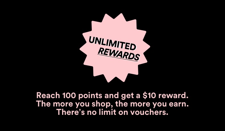 Unlimited Rewards: Reach 100 points and get a $10 reward.