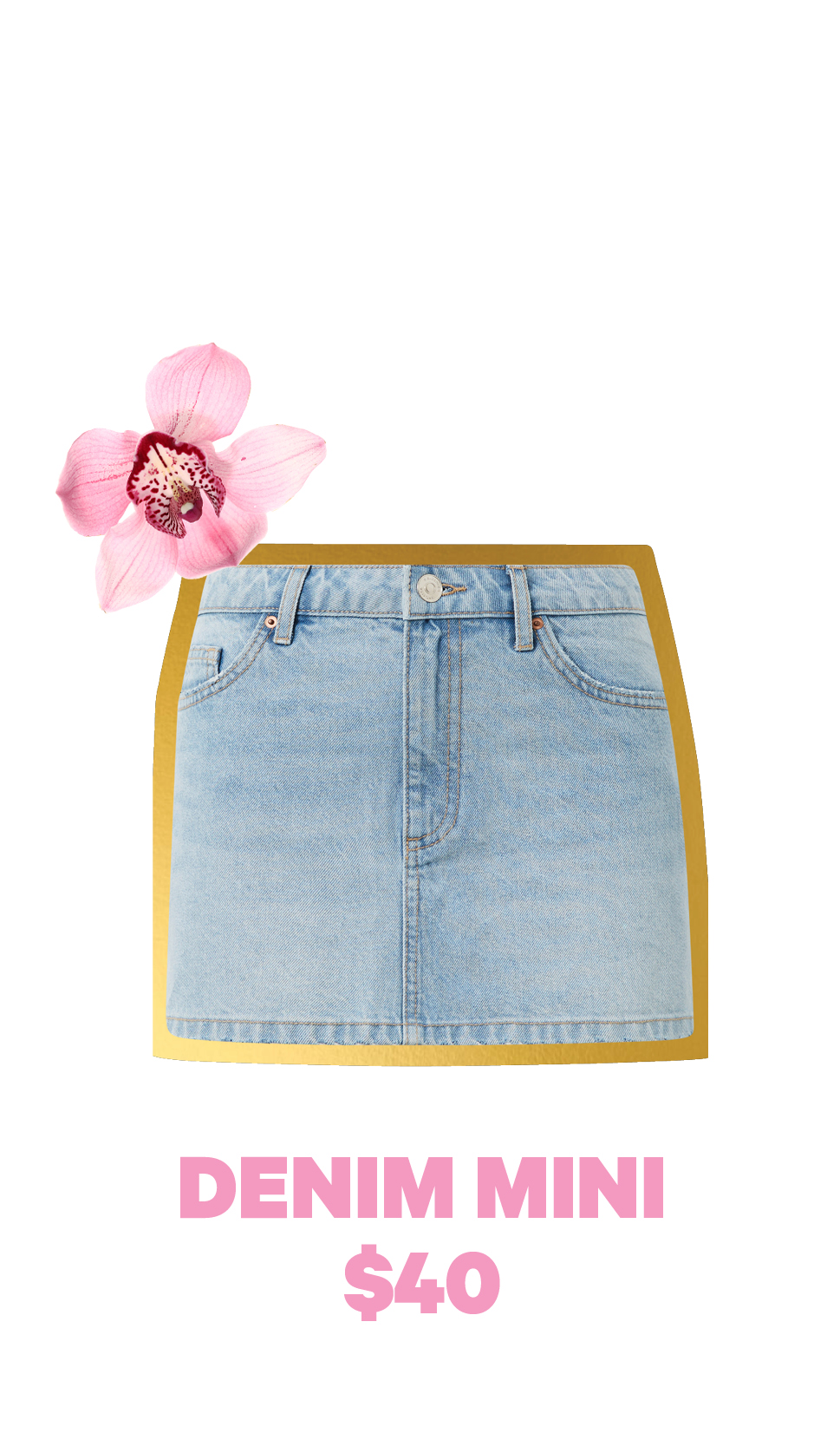 Shop Denim Mini Skirts At Supre