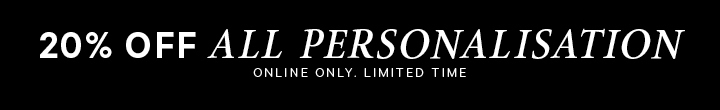 20% Off Personalisation