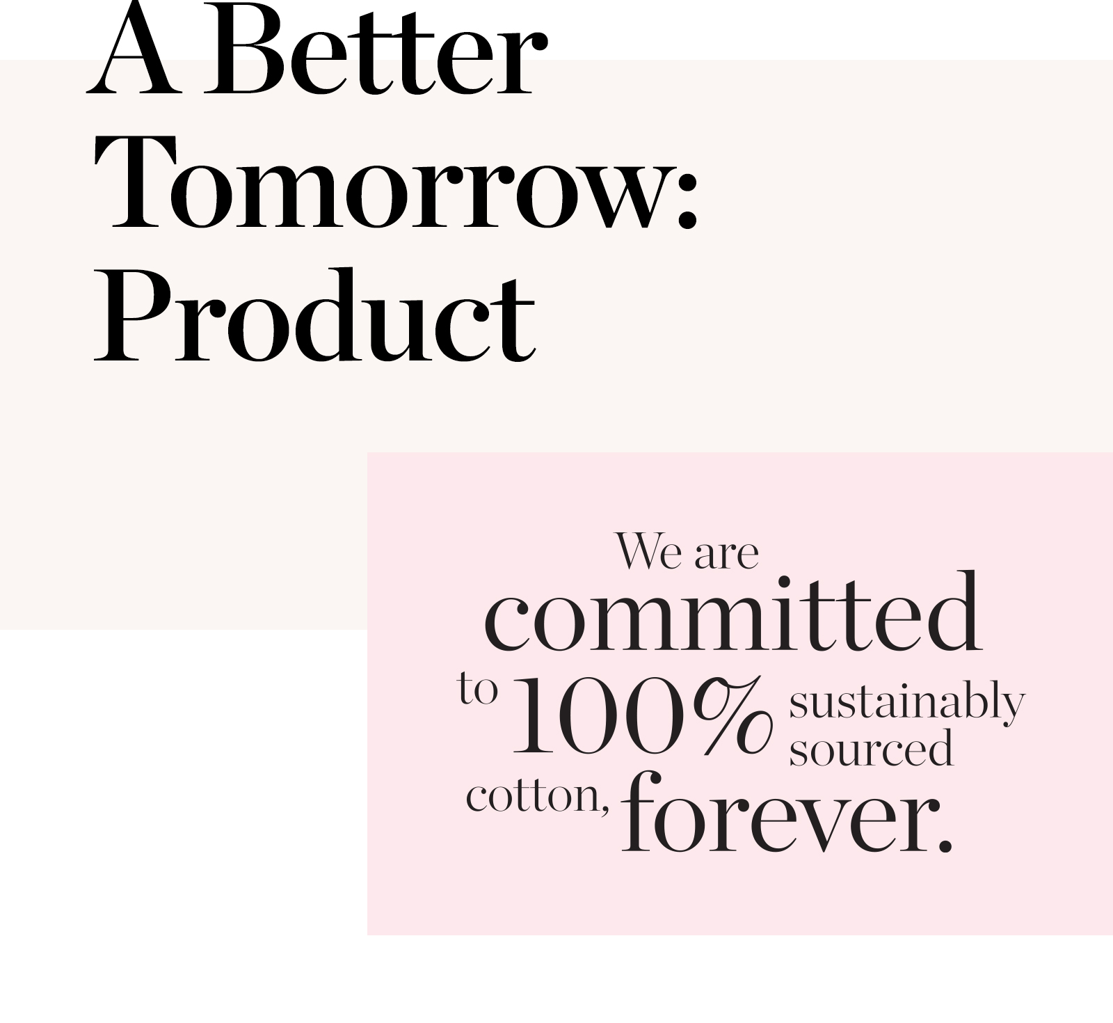 A Better Tomorrow - Product 