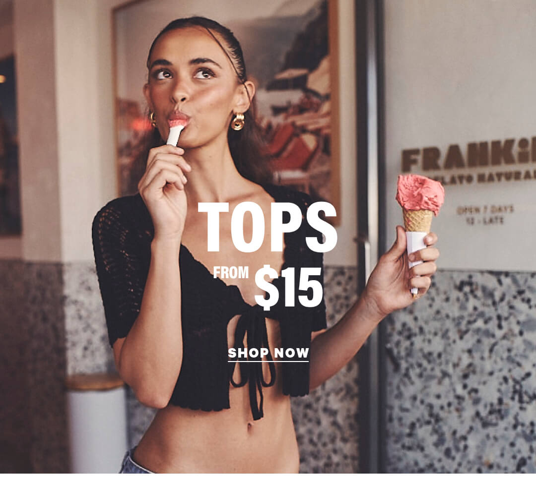  Shop Tops From $15 