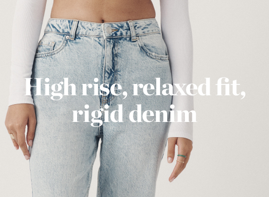 Mom Jeans. Click to Shop.