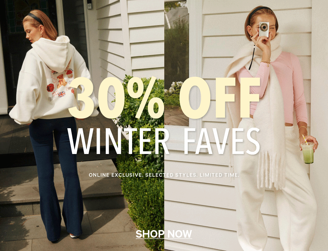 30% Off Winter Faves