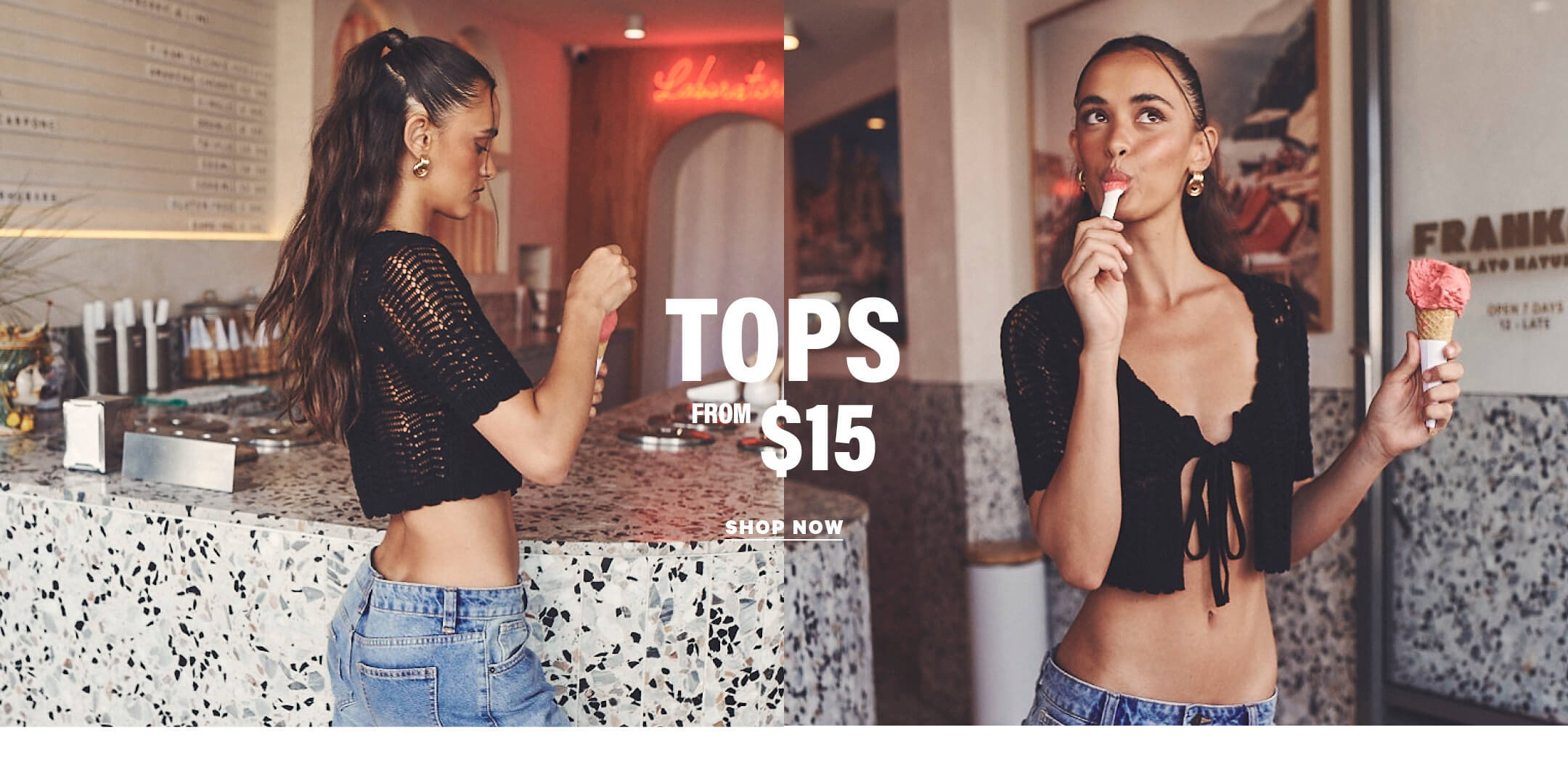 Shop Tops From $15 