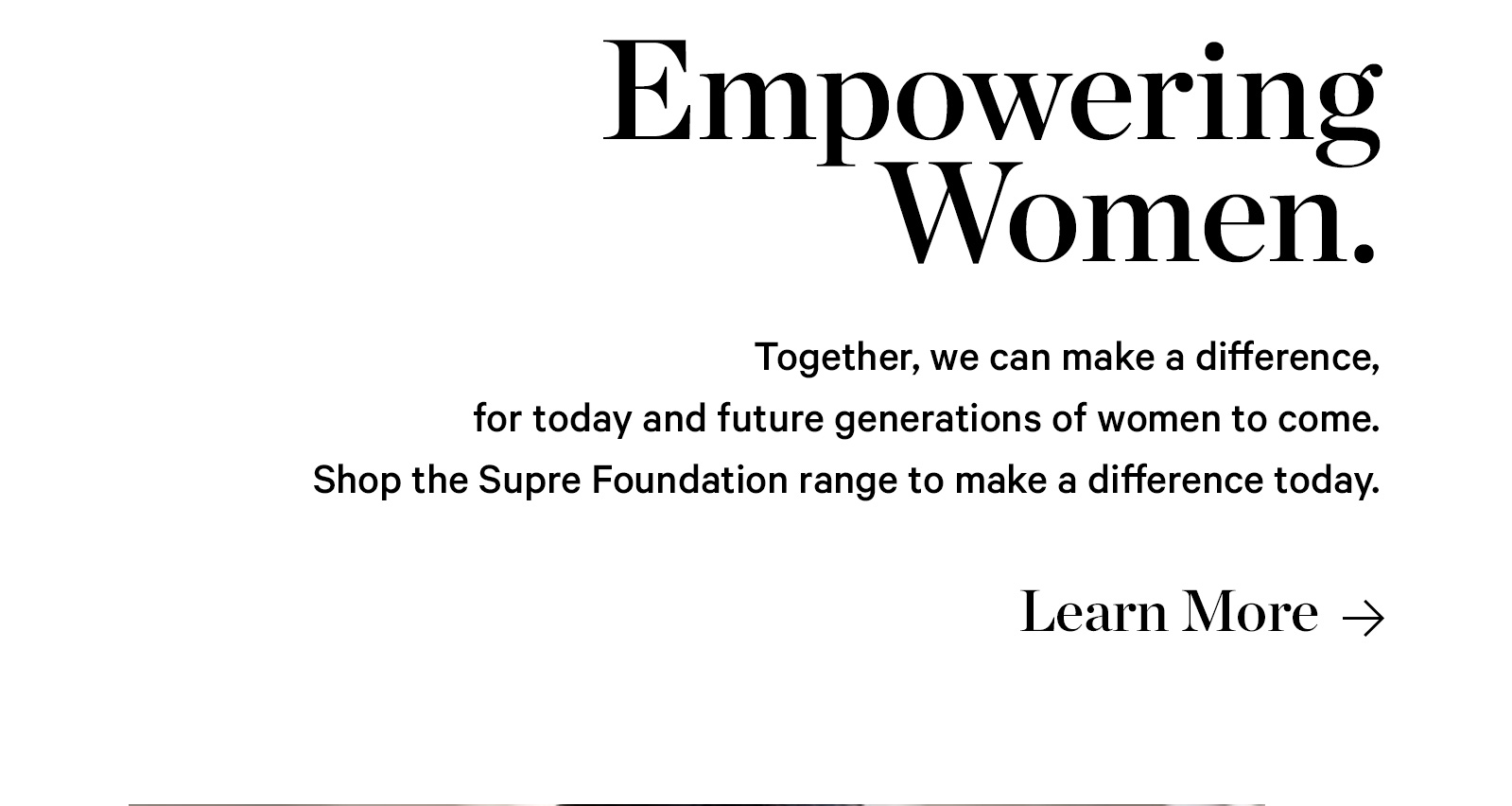 A Better Tomorrow - Empowering Women