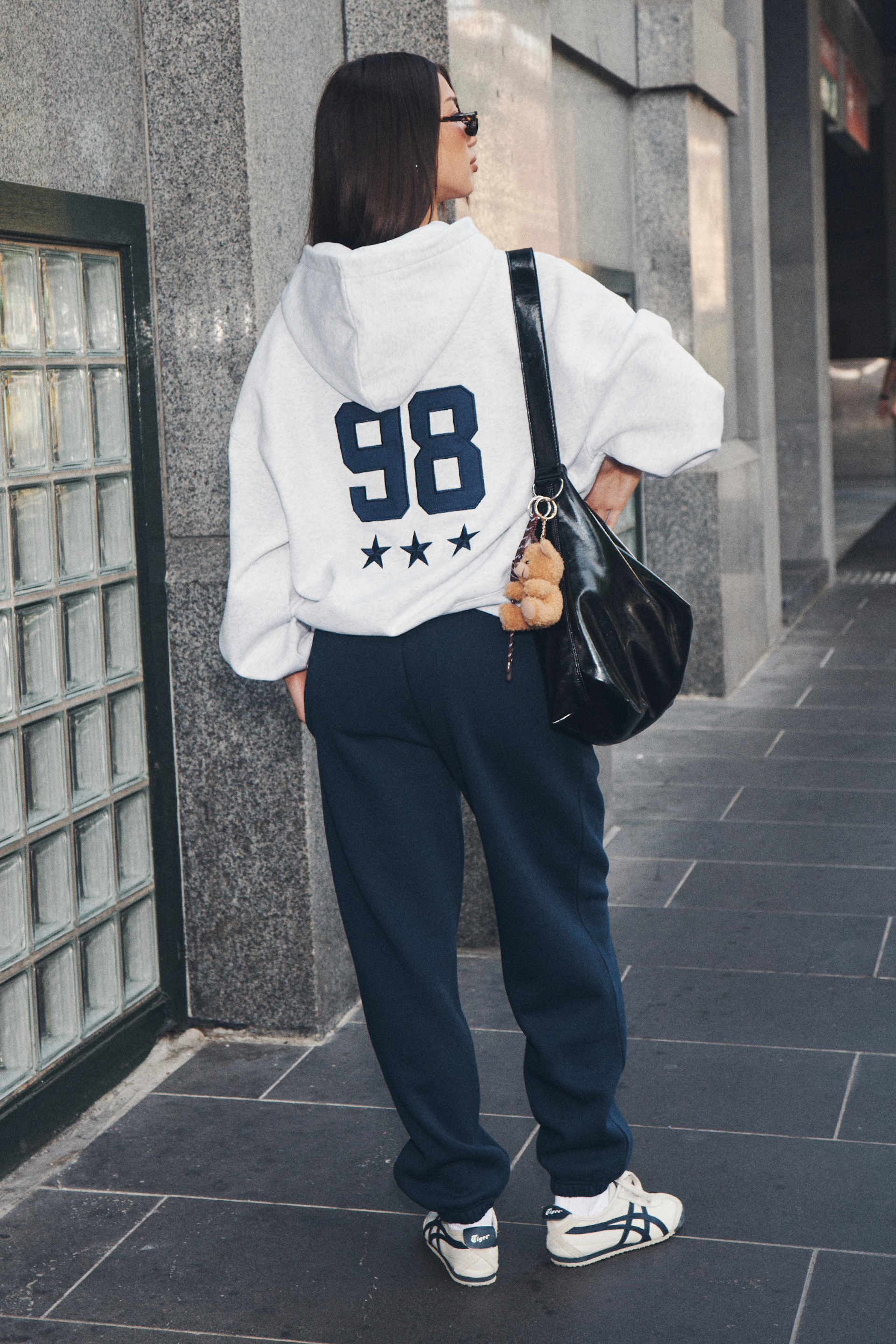 Ella Oversized Fleece Hoodie & Sky Jogger Track Pant Bundle, 