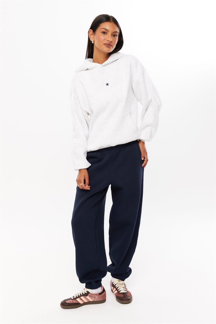 Ella Oversized Fleece Hoodie & Sky Jogger Track Pant Bundle, 