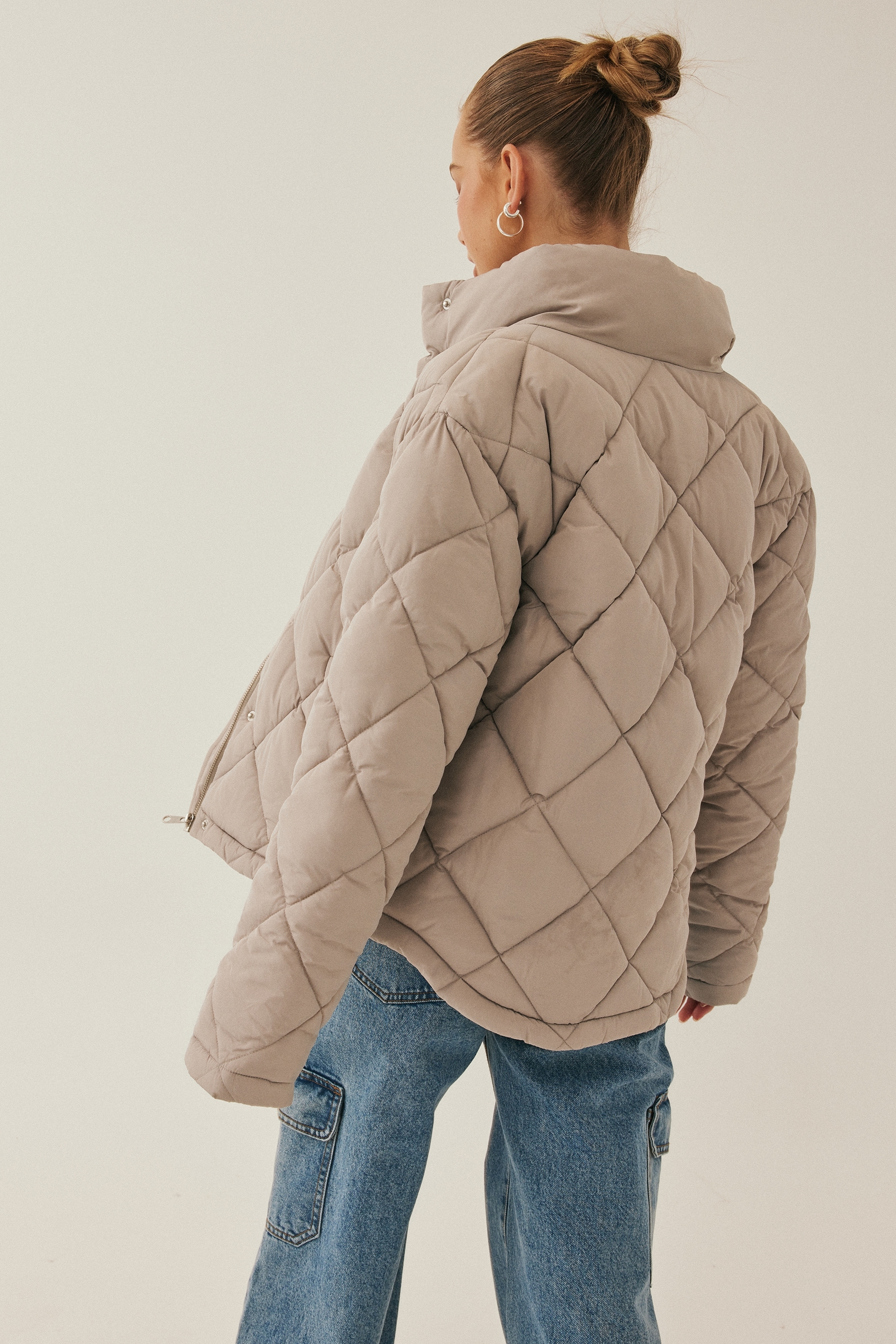 Recycled Quilted Puffer Jacket