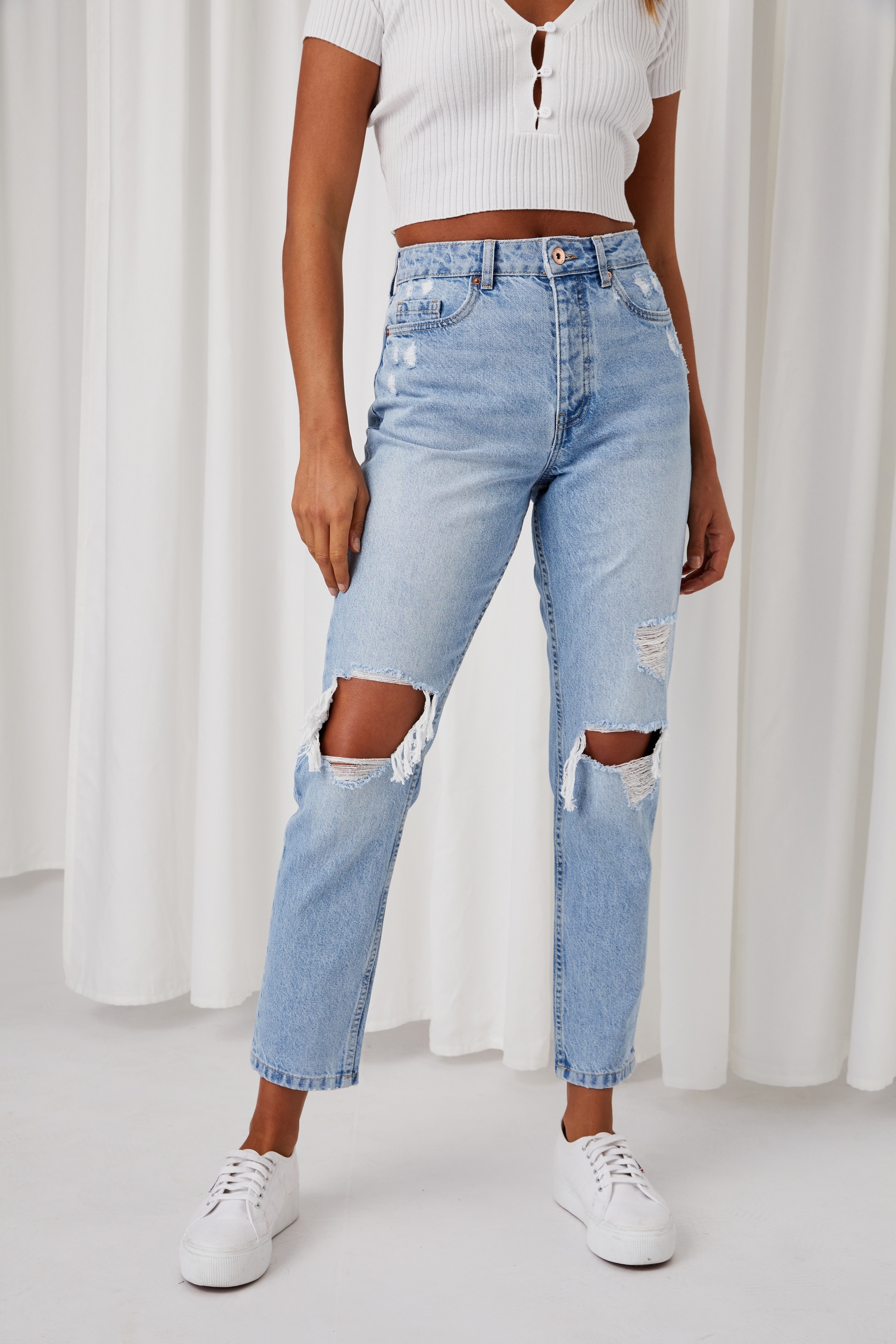 cotton on ripped jeans